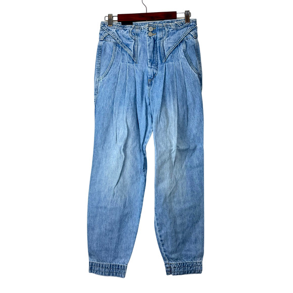 Blank NYC Blue Steal The Show Pants NWT Size 24 - Picture 3 of 9